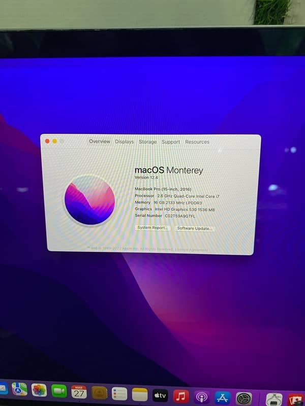 Apple MacBook pro 2016 /2017/- 03461809478 2