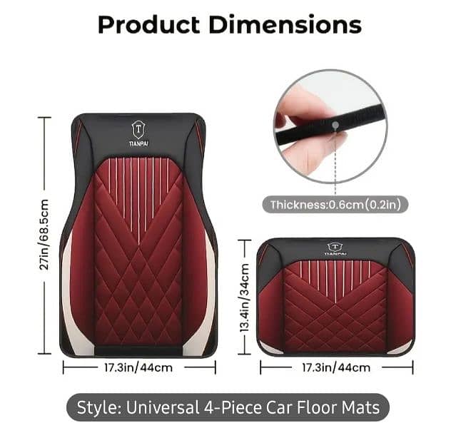 Car Floor Mats Imported 6