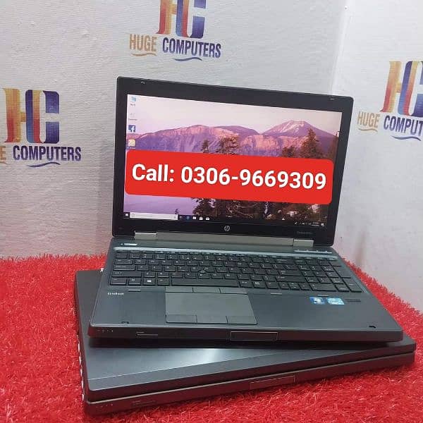 1GB Dedicated Card 17 inch Hp EliteBook Core i5 3rd Gen Workstation 0