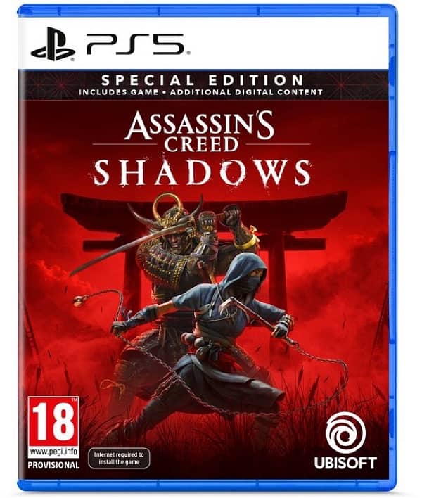 PS5 Assassin’s Creed Shadows Deluxe Edition 0