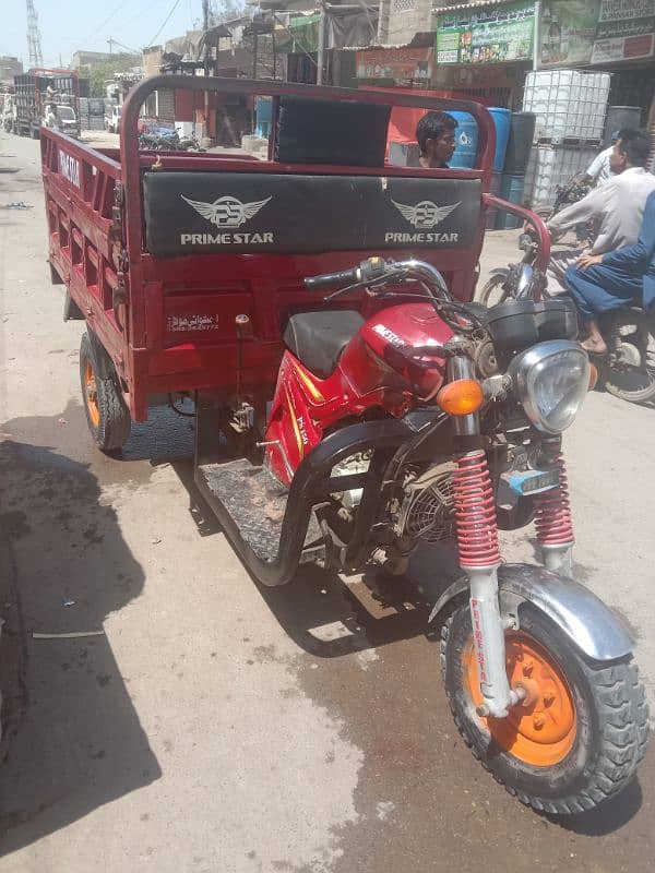 PRIME STAR 150cc. loader Rikshaw all complete file Karachi. 10