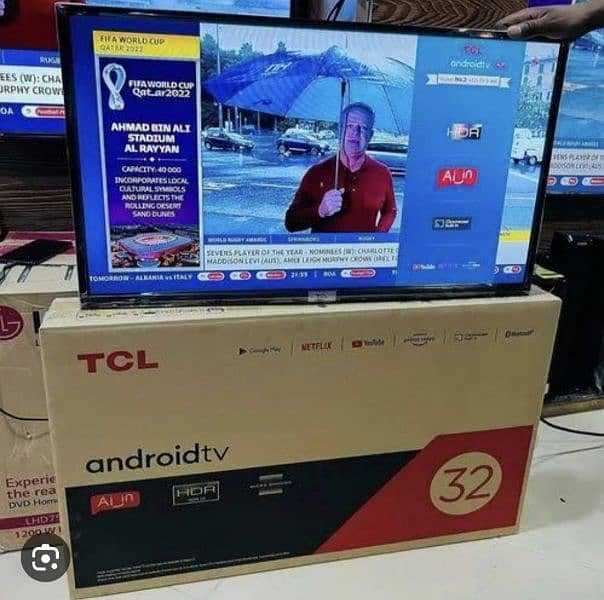 32,, INCH LED TV  NEW BOX PACK 2025  MODEL  03221257237 0