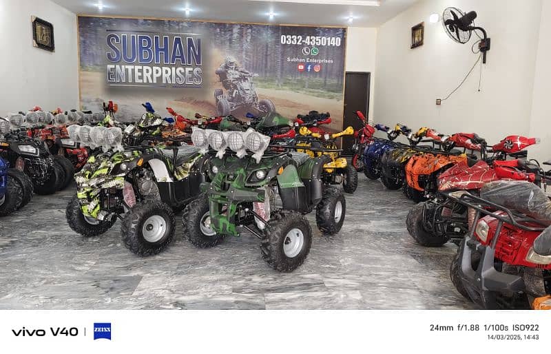 125cc Shikari Jeep Atv Quad 4 Wheel Bikes Delivery In All Pakistan 3