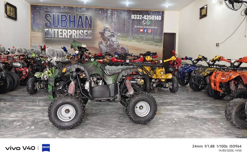 125cc Shikari Jeep Atv Quad 4 Wheel Bikes Delivery In All Pakistan 5