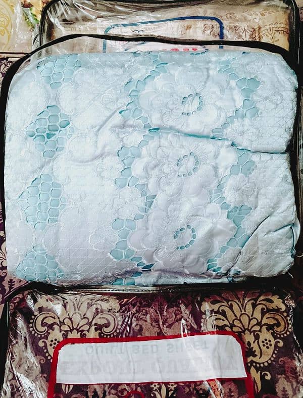 Brand New premium quality fancy bed sheets on cheap rates 9