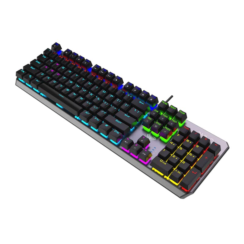 AULA f2066 II Gaming Keyboard RGB ( Blue Switches ), With BOX 5