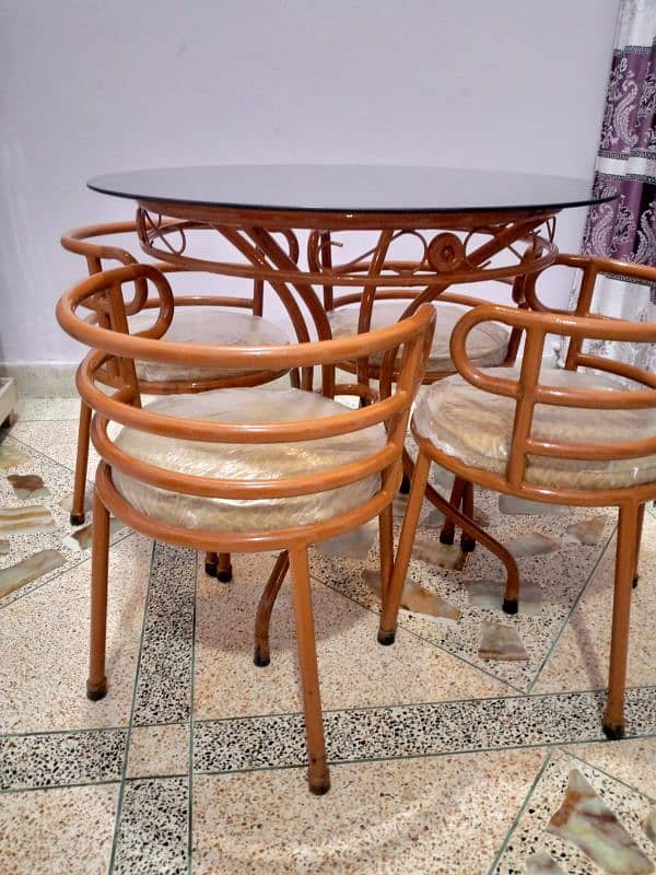 Dininig table with seats | 4 seatear | Table and chair 1