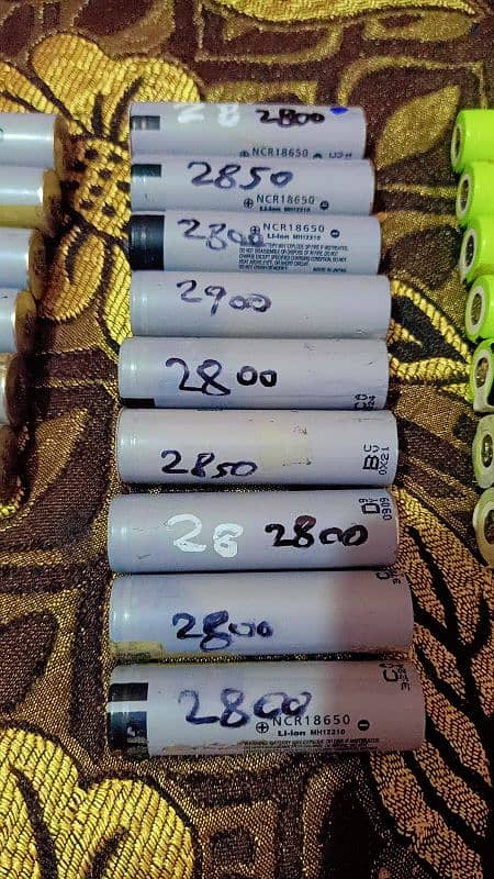 18650 lithium 3.7v NCR ICR 1