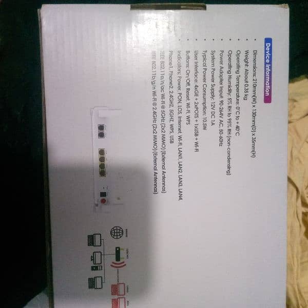 wireless ONT device dual band Huawei modem 2