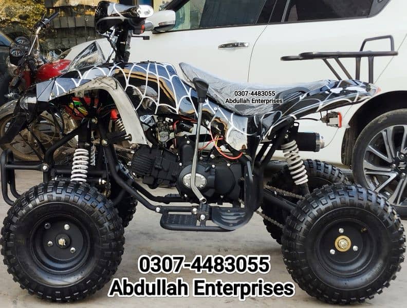 125cc sports Jeep model ATV Quad Bike Dubai import for sale deliver Pk 7