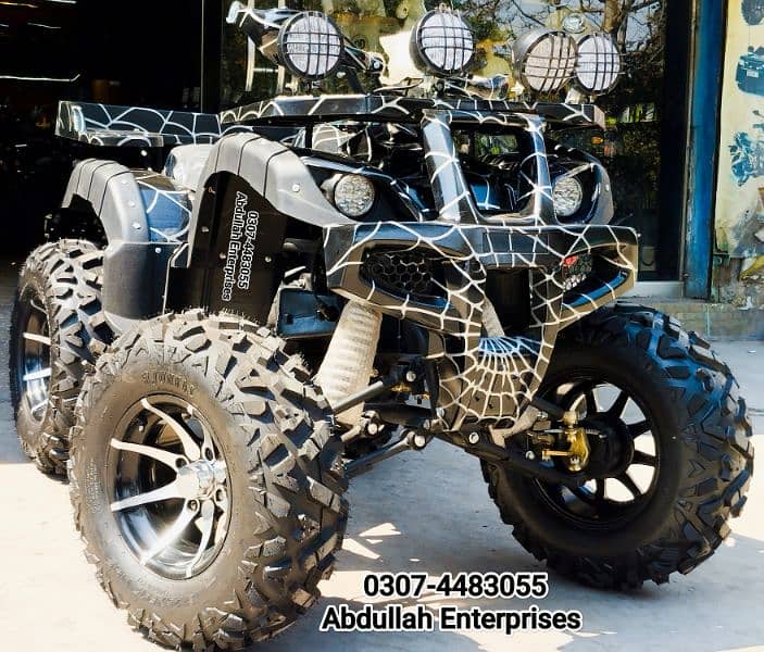250cc auto 12no. alloy wheel ATV Quad Bike for sale deliver all Pak 1