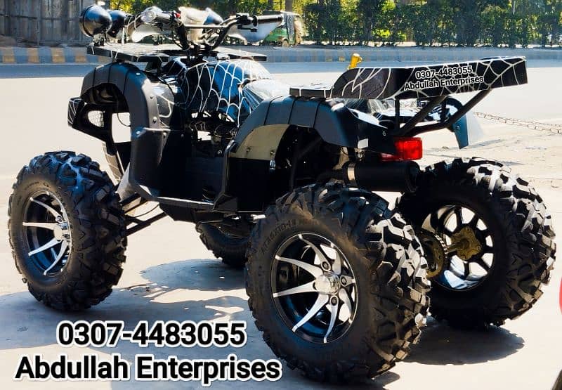 250cc auto 12no. alloy wheel ATV Quad Bike for sale deliver all Pak 2