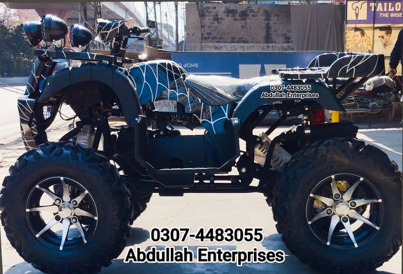 250cc auto 12no. alloy wheel ATV Quad Bike for sale deliver all Pak 3