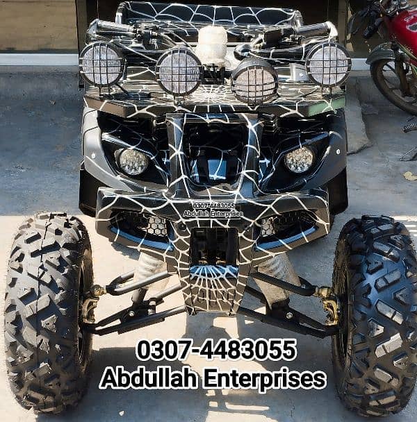 250cc auto 12no. alloy wheel ATV Quad Bike for sale deliver all Pak 4