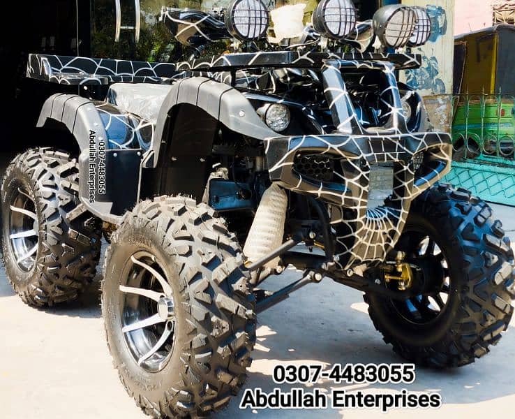 250cc auto 12no. alloy wheel ATV Quad Bike for sale deliver all Pak 6