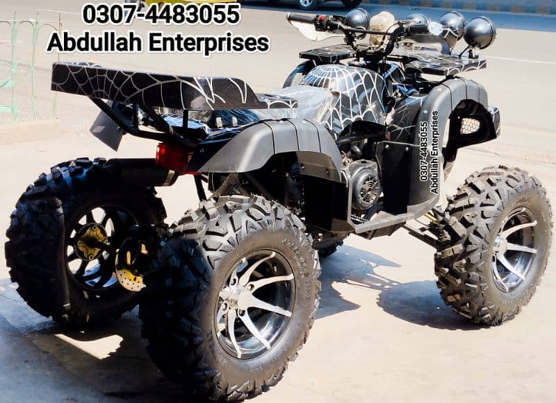 250cc auto 12no. alloy wheel ATV Quad Bike for sale deliver all Pak 8