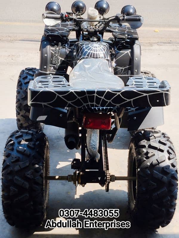 250cc auto 12no. alloy wheel ATV Quad Bike for sale deliver all Pak 9