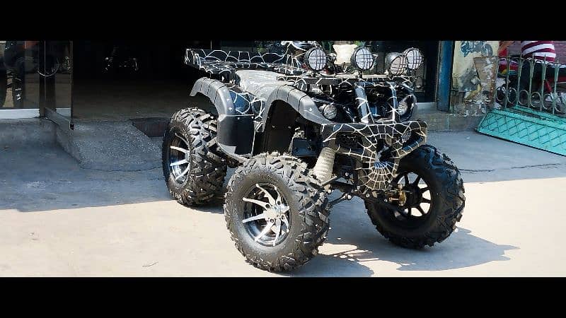 250cc auto 12no. alloy wheel ATV Quad Bike for sale deliver all Pak 11