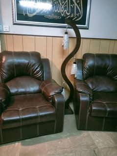 leather sofa