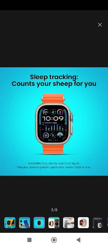 CROWN H70 Ultra 2 Smartwatch – 7 Straps | 2.01" Display | ECG | 3