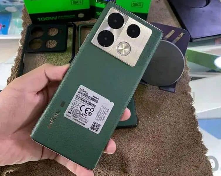 Infinix NOTE 40 Pro + 5G in Official Warranty Complete Box 2