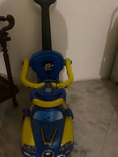baby car with side locks music and lights