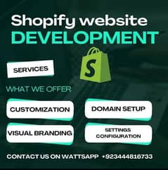 Shopify Store making - Website Designing - Shopify seo