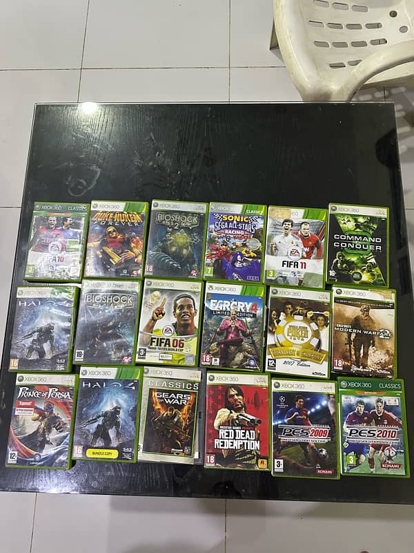 xbox 360 original videos games 0