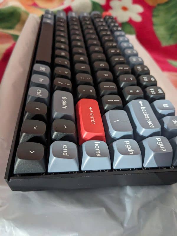 Keychron K2 Pro Mechanical with PBT Oil Resistance Keycaps Installed 4