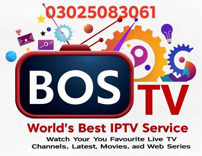 Bos IPTV | Opplex  | Starshare | B1g | 5G | mega4k IPTV 03025083061 0