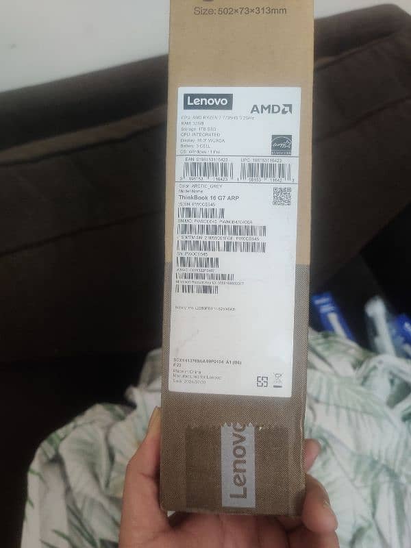 Lenovo ThinkBook 16 G7 ARP Laptop Ryzen 7 7735HS 32GB DDR5  1TB NVME 8