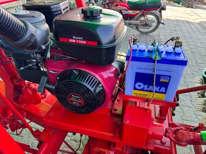 Three wheel Reaper Machine || Fodder  Cutting Tool 4
