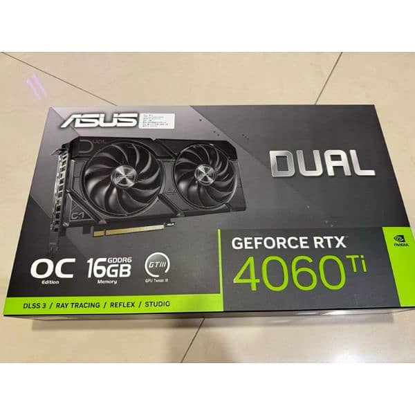Rtx 4060Ti Asus dual 16gb 0
