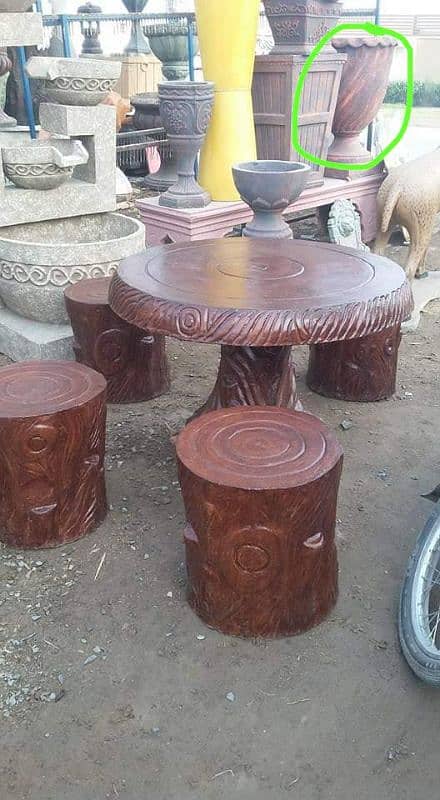 new water fountain and table stool for sale 7
