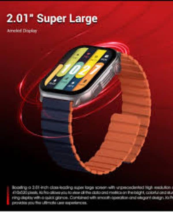 kiselect ks pro AMOLED smart watch 1