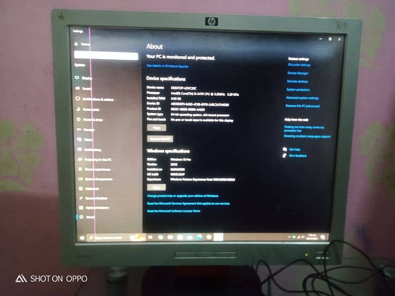 hp gaming pc core i5 3rd generation exchange possible 11