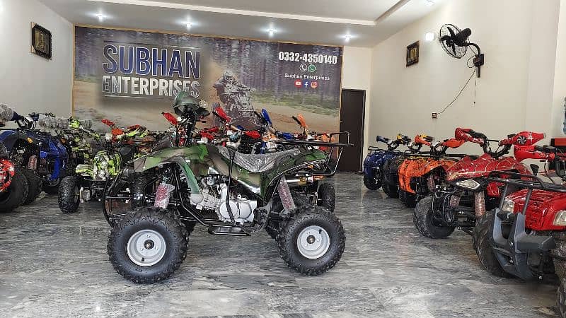 125cc Sports Raptor Auto Atv Quad Bikes Delivery In All Pakistan 8