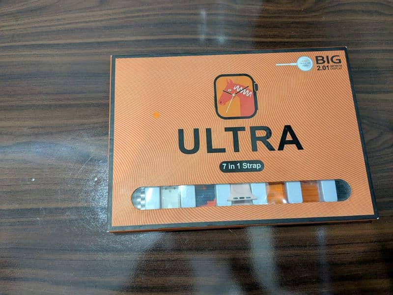 ultra watch 8 with seven straps 2
