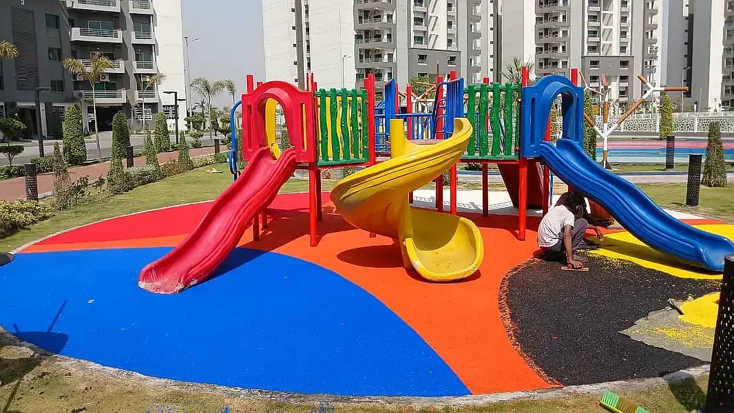 E. P. D. M Flooring| Kids Play Area|Basket Ball Flooring|Badminton 14
