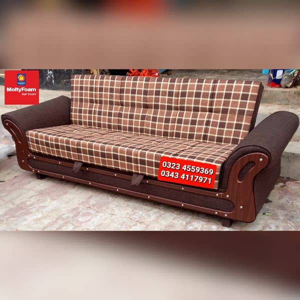 Sofa cum bed Molty double bed folding bed / dining table / sofacumbed 9