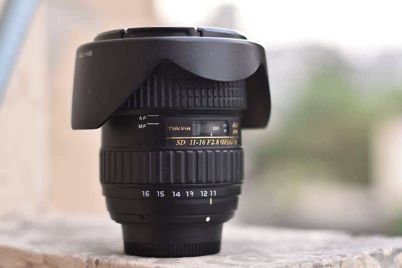 11-16 mm f 2.8 Tokina Ultra Wide Angle Fixed Aperture Zoom Lens Nikon 2