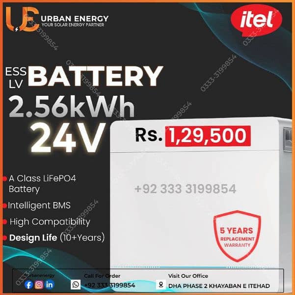 lithium lon 24 v itel 0