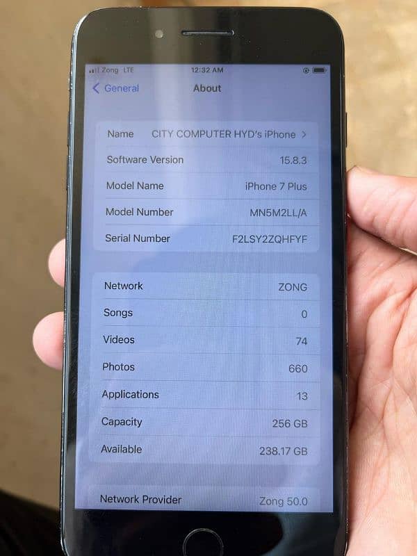 Iphone 7 plus jet black 8