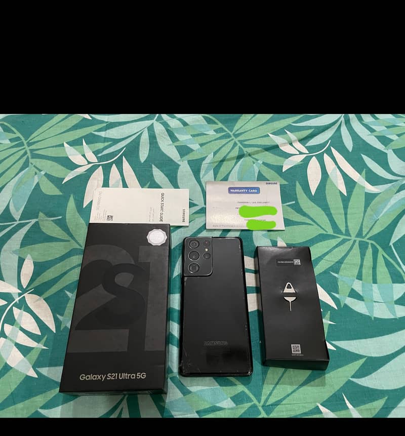 S21 Ultra 5G Official Pta Approved. Dual Sim. Full Box. 256GB. 1