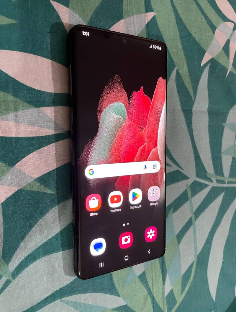 S21 Ultra 5G Official Pta Approved. Dual Sim. Full Box. 256GB. 6