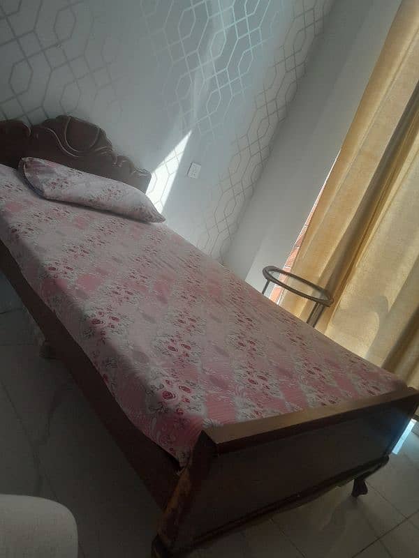 quality wooden single bed for sale 1