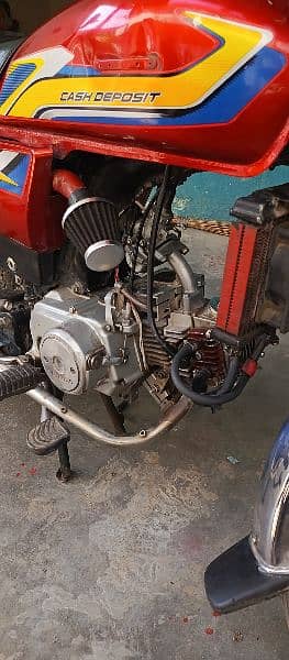 CD 70 2006 all ok oil kit and Colling kit 500km+ range in single ride 5