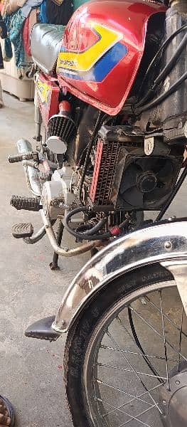 CD 70 2006 all ok oil kit and Colling kit 500km+ range in single ride 7