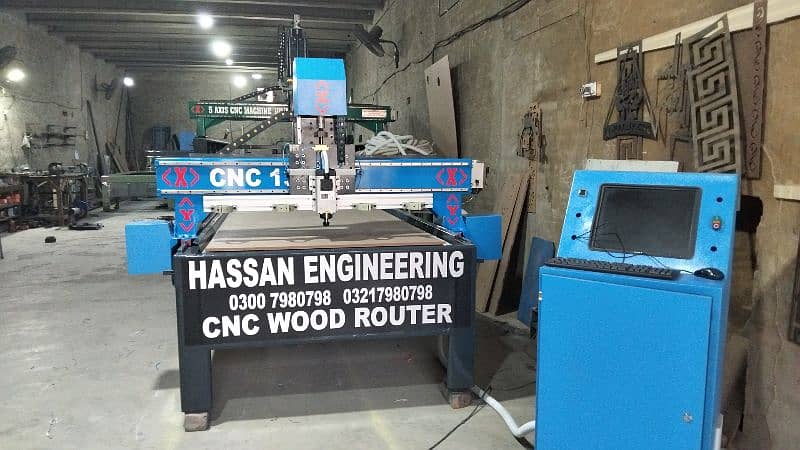 CNC WOOD ROUTER MACHINE 0