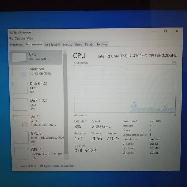 gaming laptop corei7 HQ processor 2 gb gb nvidia graphic card 4